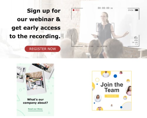 Photo and Mobile Device Calls to Action